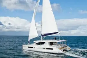 Leopard delivery catamaran yacht delivery