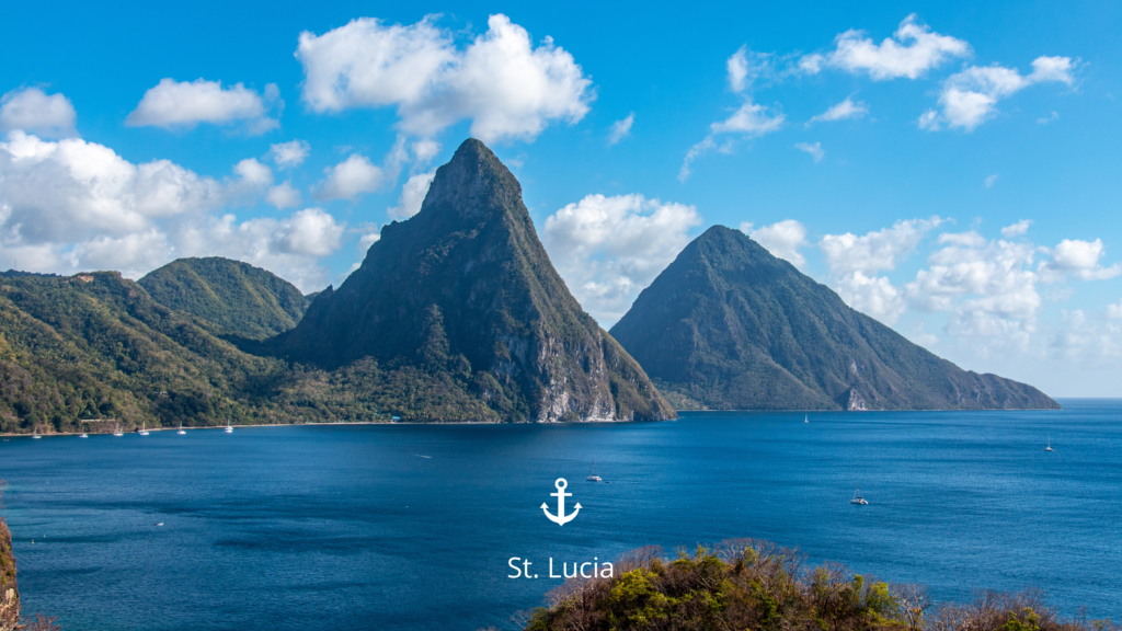 caribbean sailing stop: St. Lucia