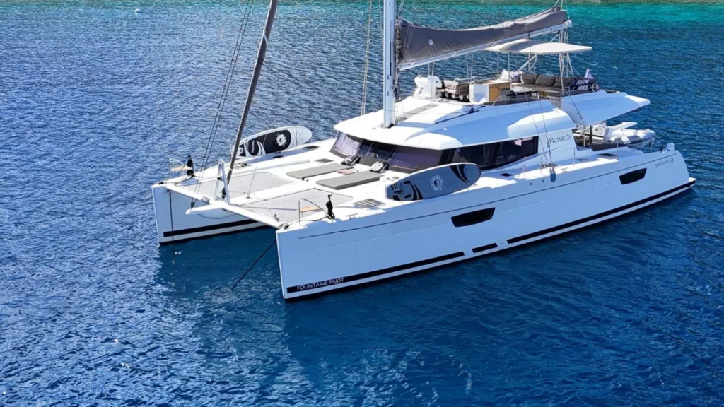 Virgin Islands Catamaran sailing